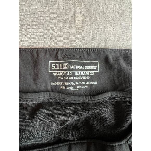 5.11 tactical pants mens nylon spandex 42 x32 cargo pockets quick dry stretch - Picture 5 of 6